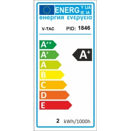 VT-1846 G9 2W WW 3db/csomag 230V