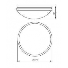 PIRES ECO DL-250 E27 PMMA IP44