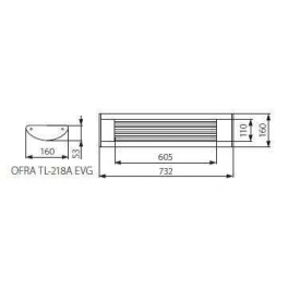 OFRA TL-236A-W EVG feh.T8 FK lámpatest