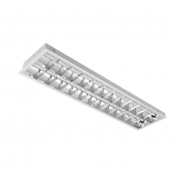 EG LENA-V süllyesztett lámpatest LED fénycsővel (1200MM) 2X18W 4000K OM 1195x295mm