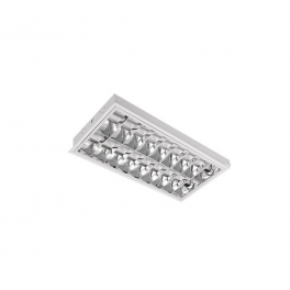 EG LENA-V süllyesztett lámpatest LED fénycsővel (600MM) 2X10W 6200K BM 295x595 TYPE V
