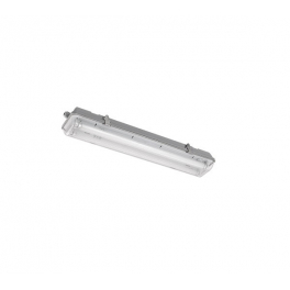 EG Stellar BELLA 2x9W CW Led fénycsővel szerelt por és páramentes lámpatest 60cm