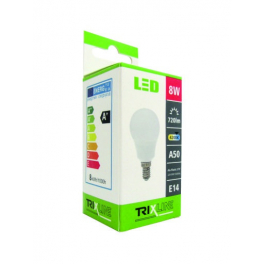 BC TR LED E14 8W A50 4200K kisgömb izzó 720LM