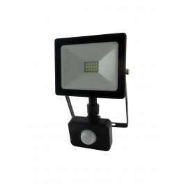 TR LED reflektor 10W + mozg. érzékelő 4200K 800lm IP65