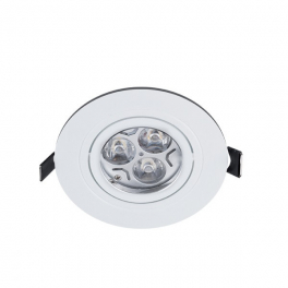 EG 92GUR453WW/W LED PLASTIC ROUND PAR 16 COB 7W spotlámpa