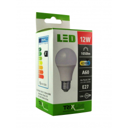 BC TR LED E27 12W A60 4200K gömb izzó 1050LM 270°