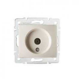 DOMO 01-1290-003 krém antenna csatlakozó TV aljzat, átmenő