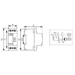 KR6 40/003/2 40A 30mA fírelé