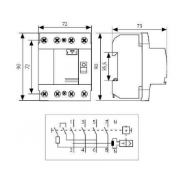 KR6 25A/003/4 4P 30mA  fírelé