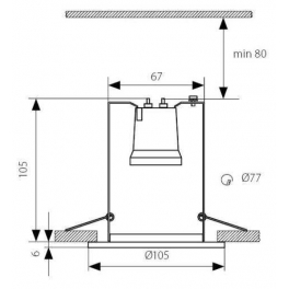 DL-R63-C/M 230V spot RAGO