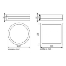 JURBA DL-218L E27x2