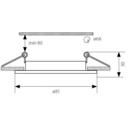 CTX-DS10-C négyzet spot NAVI