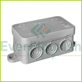 Kötődoboz szürke 75x45x40mm